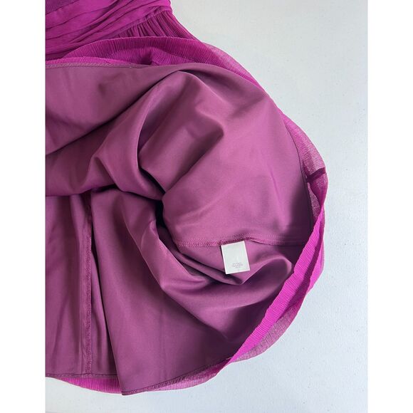 J Crew Women's Strapless Silk Empire Waist Dress Style 97895 Size 0 Petite - Picture 5 of 11